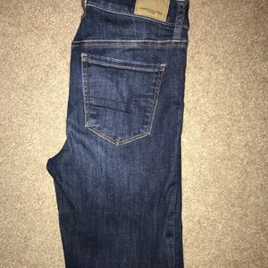 Women's Dark Wash American Eagle Jeans